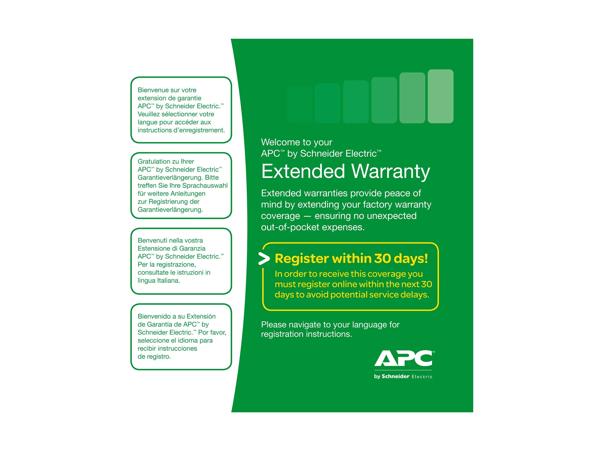 APC Extended Warranty Service Pack - Technischer Support - Telefonberatung - 3 Jahre - 24x7 - für P/N: BE670M1, BE850G2, BR1200SI, BR1600MI, BR1600SI, BR900MI, BV1000, BV650, BV800