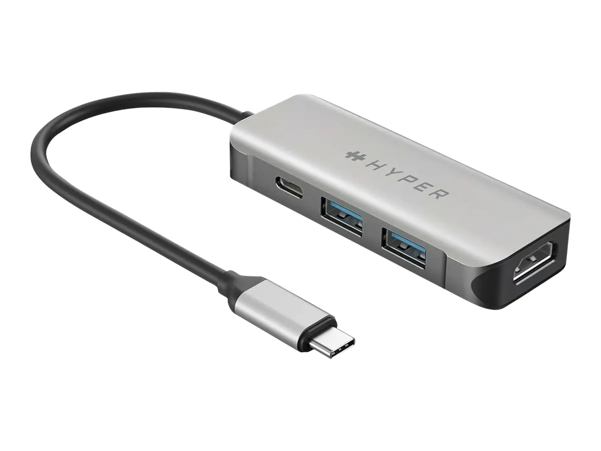 Targus HyperDrive 4-in-1 USB-C Hub - Dockingstation HD41-GL