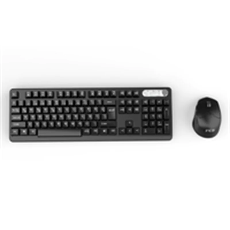 Cian Technology GmbH Inca IWS-549U, Volle Größe (100%), Verkabelt & Kabellos, RF kabellos + USB, Schwarz, Maus enthalten