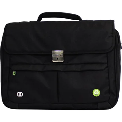 Soennecken Aktentasche oeco RPET Außenmaße: 43 x 34 x 12 cm (B x H x T) Steckverschluss PET, 100 % recycelt schwarz Soennecken Aktentasche oeco RPET Außenmaße: 43 x 34 x 12 cm (B x H x T) Steckverschluss PET, 100 % recycelt schwarz