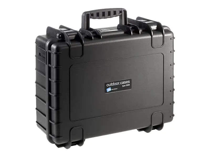 B&W outdoor.case Type 5000 - Hartschalentasche - Polypropylen - Schwarz