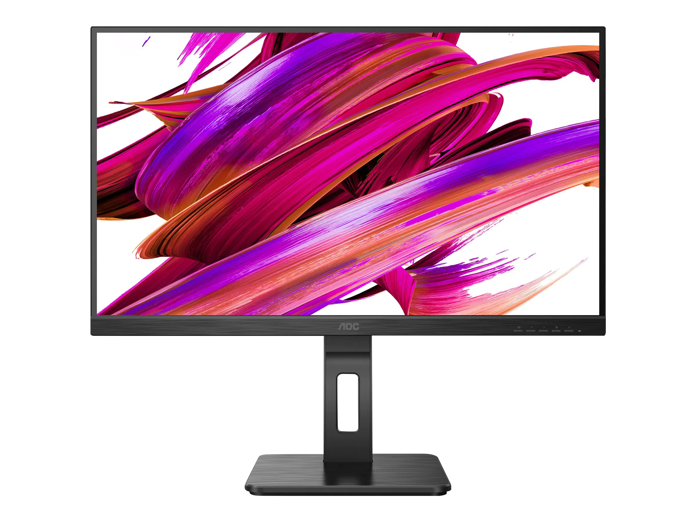 AOC 22P2Q - LED-Monitor - 55.9 cm (22") (21.5" sichtbar) - 1920 x 1080 Full HD (1080p) @ 75 Hz - IPS - 250 cd/m² - 1000:1 - 4 ms - HDMI, DVI, 2xDisplayPort, VGA - Lautsprecher - Schwarz
