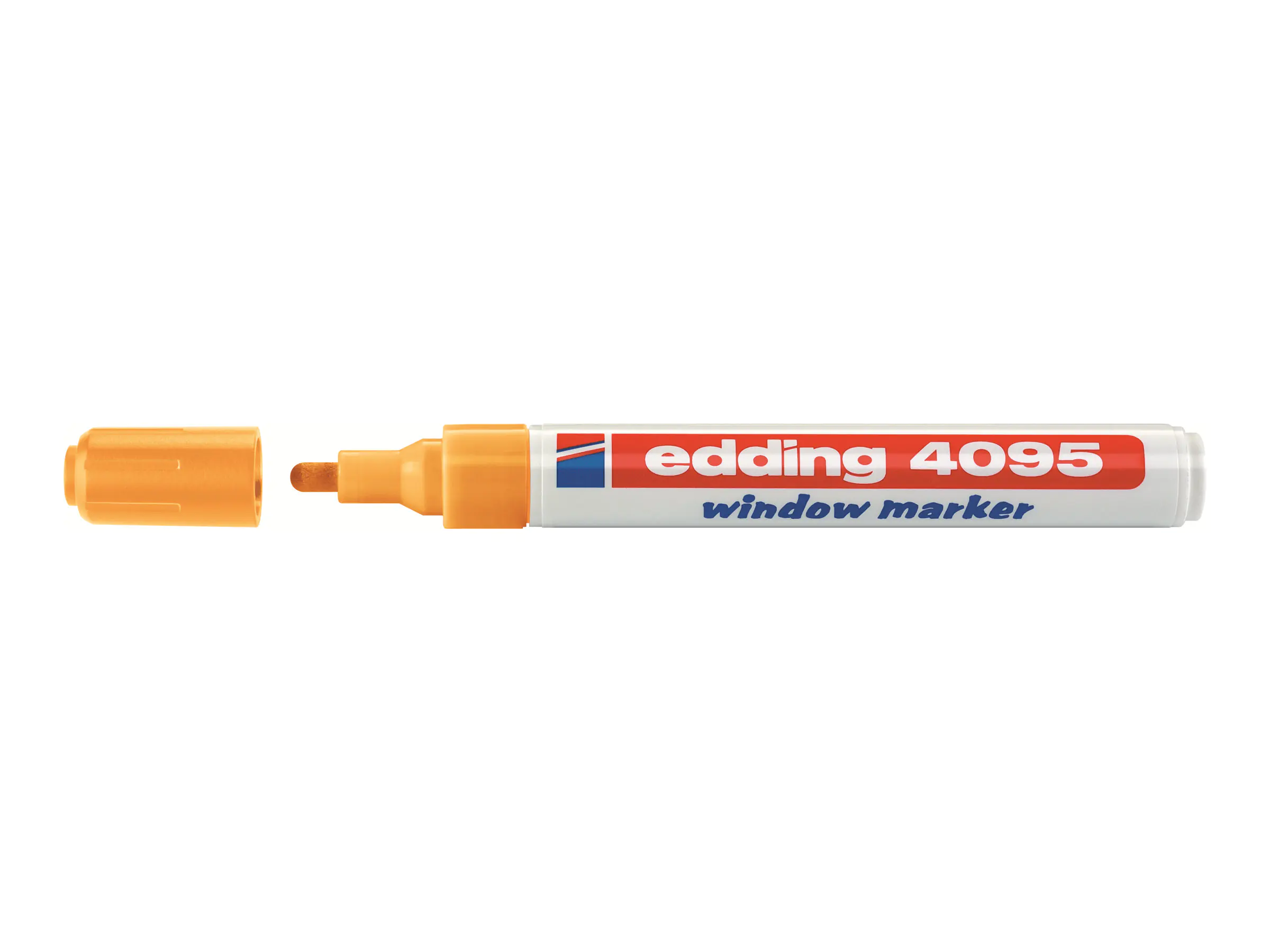 edding Kreidemarker 4095 4-4095066 2-3mm Rundspitze neonorange