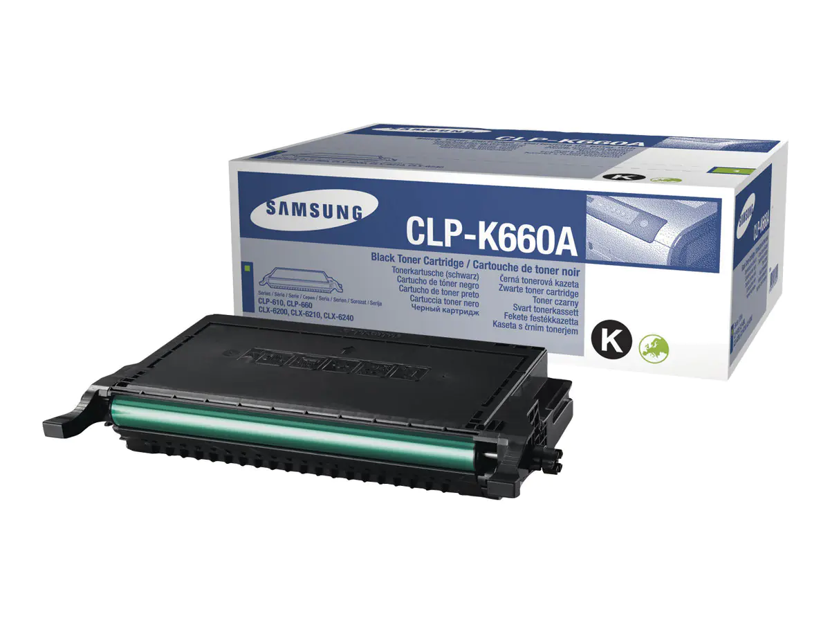 Samsung CLP-K660A - Low Yield - Schwarz - Original - Original - Tonereinheit CLP-K660A/ELS