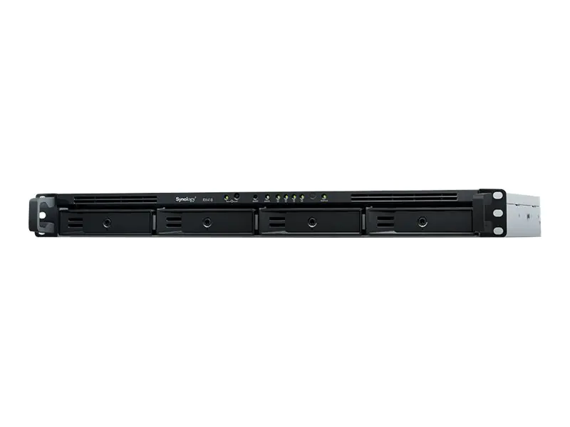 Synology RX418 Expansion Unit - Speichergehäuse - 4 Schächte (SATA-600) - Rack - einbaufähig - 1U Synology RX418 Expansion Unit - Speichergehäuse - 4 Schächte (SATA-600) - Rack - einbaufähig - 1U
