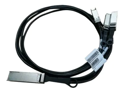 HPE X240 Direct Attach Copper Cable - Netzwerkkabel - QSFP28 bis SFP28 - 1 m - für FlexFabric 12902E Switch Chassis, 5940 48SFP+ 6QSFP28, 5940 48XGT 6QSFP28