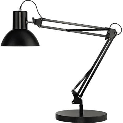 UNILUX Tischleuchte SUCCESS 66 Netzbetrieb Stahl/Aluminium schwarz