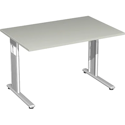 Geramöbel Schreibtisch Flex S-617102-LS 120x80x68-82cm l.gr/si Geramöbel Schreibtisch Flex S-617102-LS 120x80x68-82cm l.gr/si