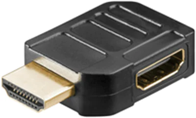 Goobay 65745, HDMI Typ A (Standard), HDMI Typ A (Standard), Weiblich, Männlich, Gold, 7860 x 4320 Pixel