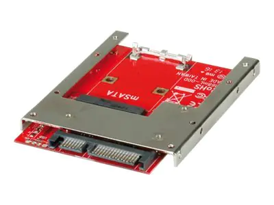 ROLINE Laufwerksschachtadapter - 2,5" zu mSATA (6,4 cm zu mSATA) 11.03.1567