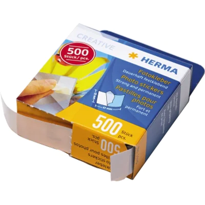 HERMA Klebepad 1070 12x17mm weiß 500 St./Pack. HERMA Klebepad 1070 12x17mm weiß 500 St./Pack.