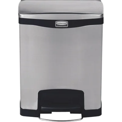 Rubbermaid Tretabfalleimer Slim Jim 1901985 Metall 30l Rubbermaid Tretabfalleimer Slim Jim 1901985 Metall 30l