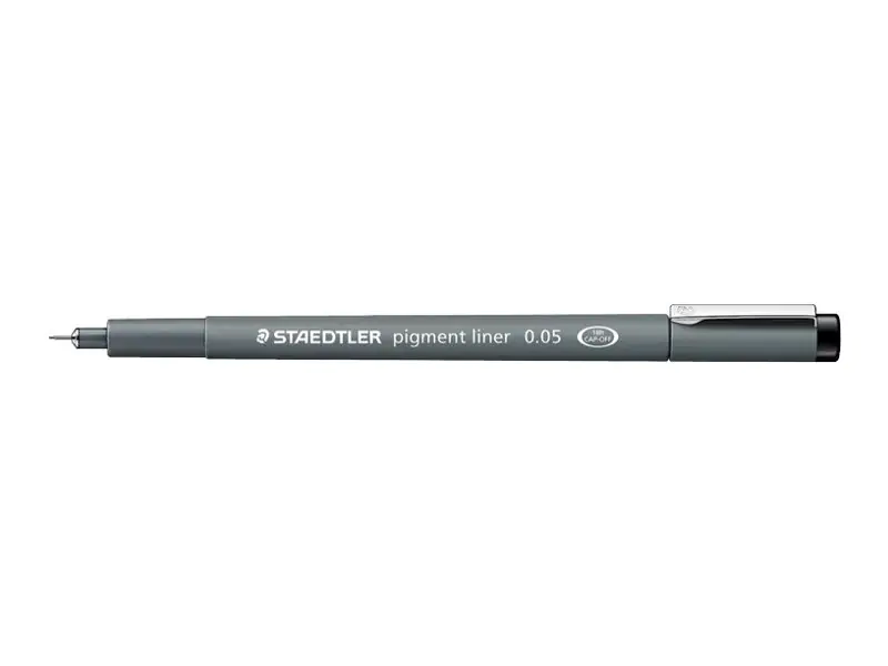 STAEDTLER pigment liner 308 - Fineliner - Schwarz 308 005-9
