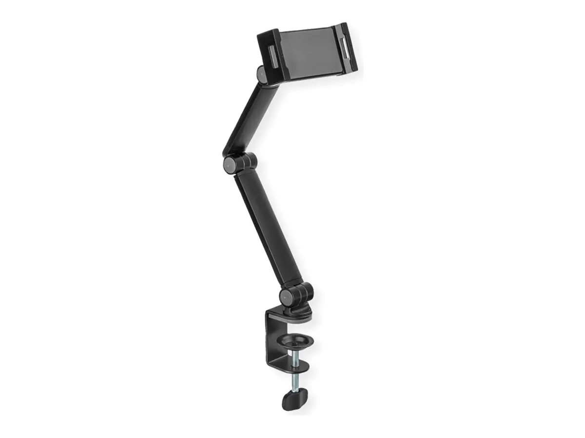 VALUE Befestigungskit (Tischmontage) - für Tablett - universal - Schwarz - Bildschirmgröße: 11.9-32.8 cm (4.7"-12.9") 17.99.1194