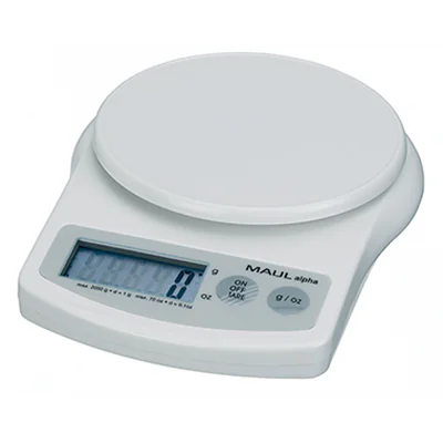 MAUL Briefwaage MAULalpha 1642002 max. 2kg Kunststoff weiß MAUL Briefwaage MAULalpha 1642002 max. 2kg Kunststoff weiß