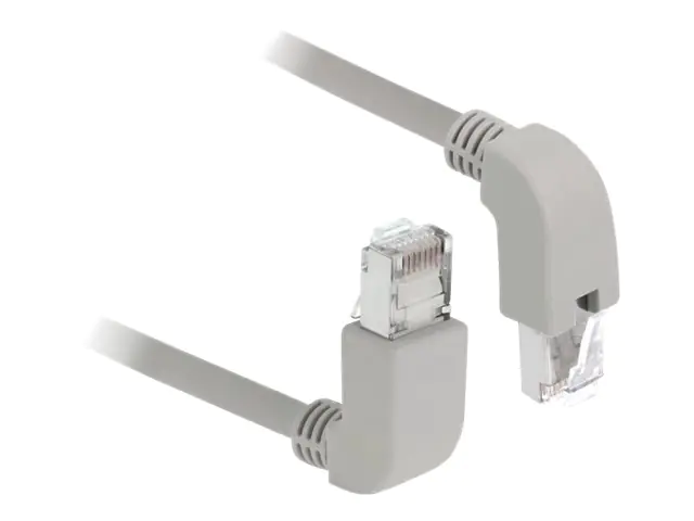 Delock Patch-Kabel - RJ-45 (M) nach oben gewinkelt zu RJ-45 (M) 85870