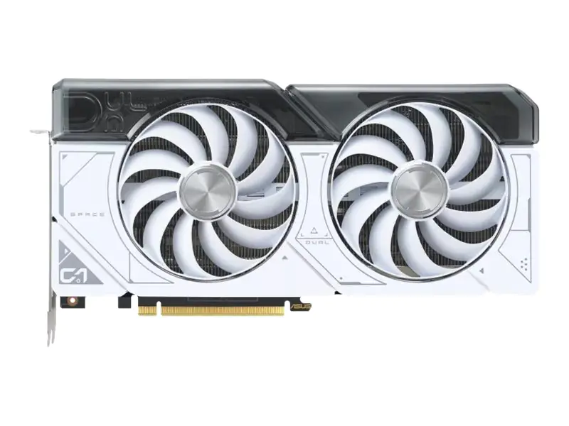 ASUS Dual GeForce RTX 4070 12GB - White Edition - Grafikkarten - GeForce RTX 4070 - 12 GB GDDR6X - PCIe 4.0 - HDMI, 3 x DisplayPort - weiß