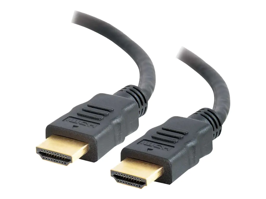 C2G 15ft 4K HDMI Cable with Ethernet - High Speed HDMI Cable - M/M - HDMI-Kabel mit Ethernet - HDMI männlich zu HDMI männlich - 4.57 m - abgeschirmt - Schwarz C2G 15ft 4K HDMI Cable with Ethernet - High Speed HDMI Cable - M/M - HDMI-Kabel mit Ethernet - HDMI männlich zu HDMI männlich - 4.57 m - abgeschirmt - Schwarz