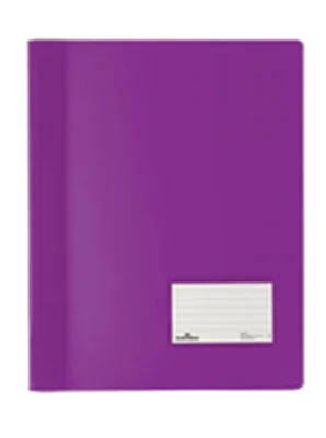 DURABLE Schnellhefter DURALUX 268012 DIN A4 Hartfolie lila