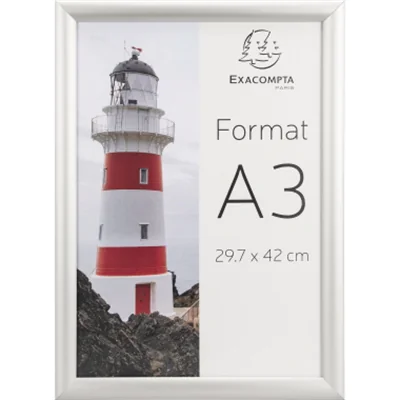 Exacompta Wandplakatrahmen 8394358D A3 Aluminium/Acryl Exacompta Wandplakatrahmen 8394358D A3 Aluminium/Acryl