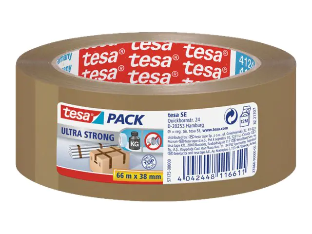 Tesa Tesapack Ultra Strong - Packband - 38 mm x 66 57175-00000-02