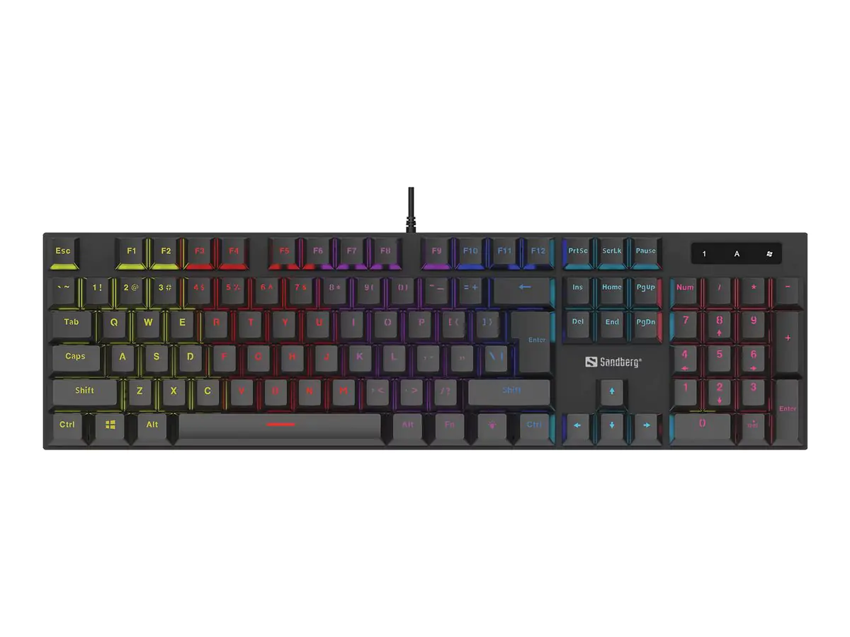 SANDBERG Tastatur - Hintergrundbeleuchtung 640-31