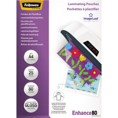 Fellowes Laminierfolie ImageLast 5396205 DIN A4 80my 25 St./Pack. Fellowes Laminierfolie ImageLast 5396205 DIN A4 80my 25 St./Pack.