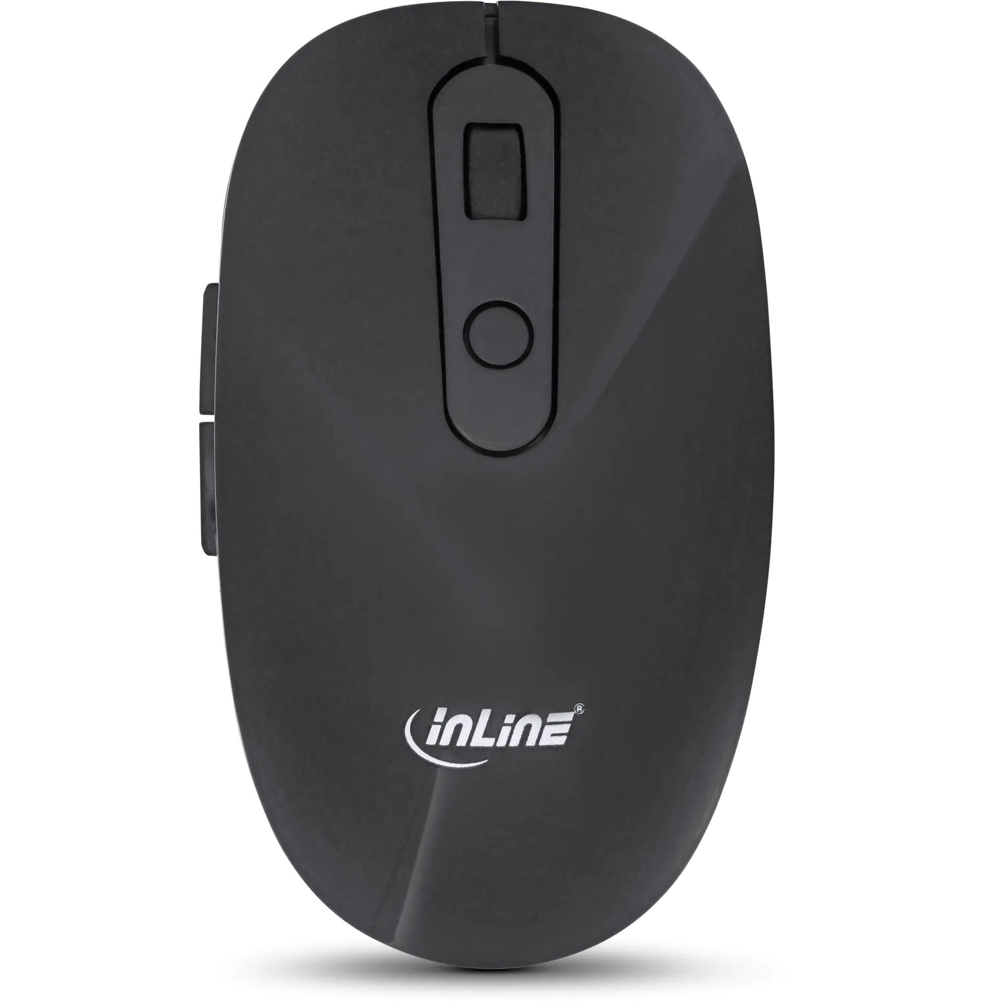InLine Design Desktop - Tast.-Maus Set - USB 2,4GHz - max. 1600dpi - schwarz 55368A
