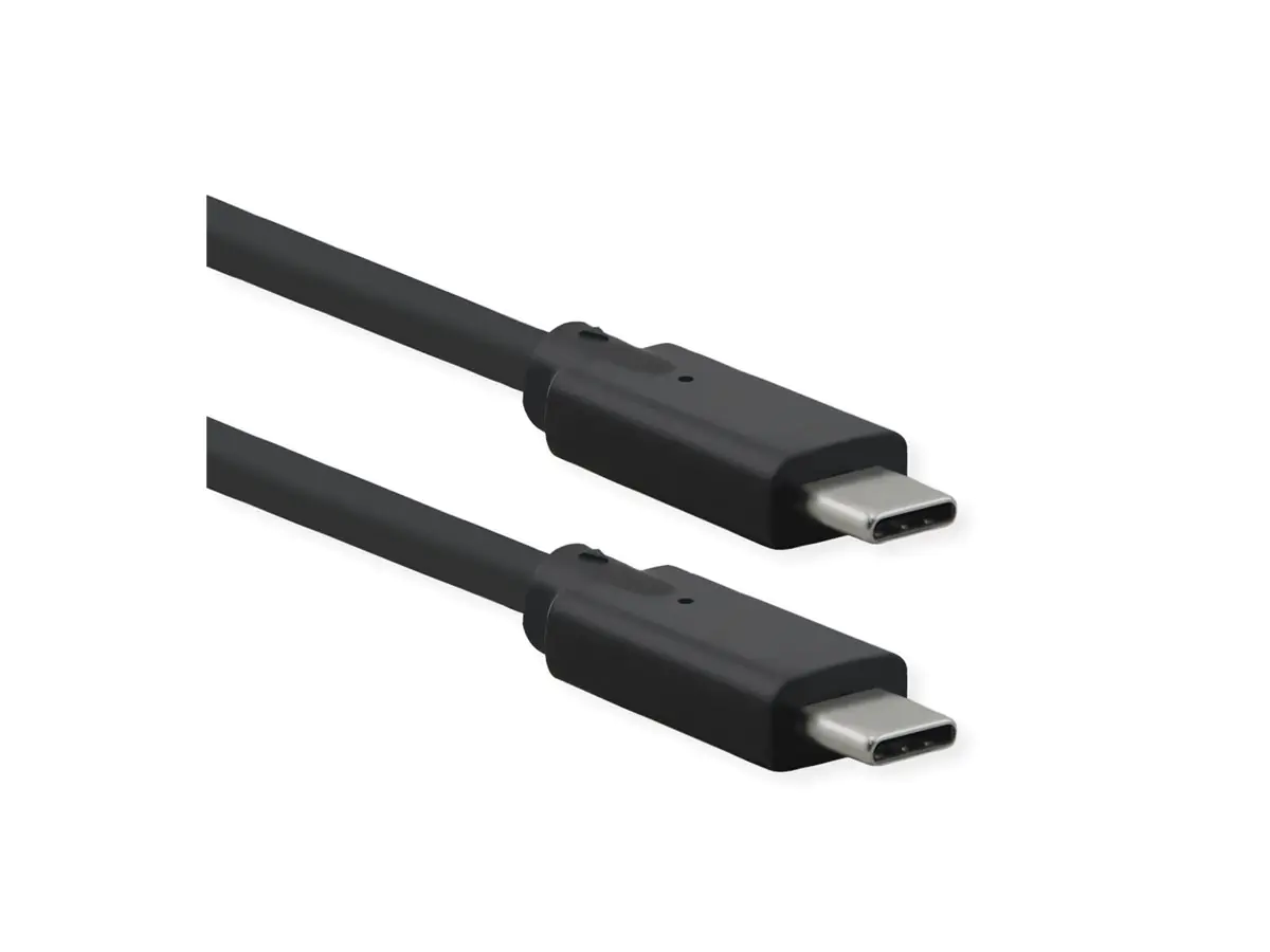 ROLINE USB-Kabel - USB-C (M) umkehrbar zu USB-C (M) 11.02.9070
