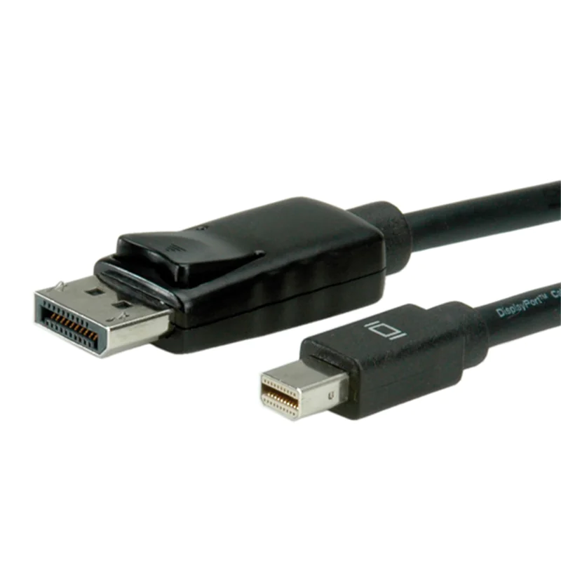 Roline - DisplayPort-Kabel - DisplayPort (M) zu Mini DisplayPort (M) - 2 m - Schwarz Roline - DisplayPort-Kabel - DisplayPort (M) zu Mini DisplayPort (M) - 2 m - Schwarz