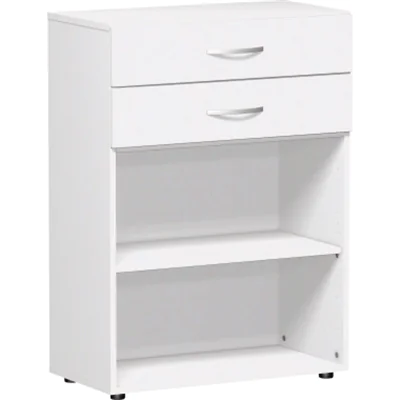 Geramöbel Regal Flex S-383600-W 3OH 3Böden 800x1.104x420mm ws Geramöbel Regal Flex S-383600-W 3OH 3Böden 800x1.104x420mm ws