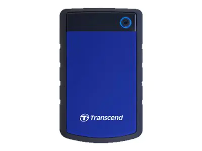 Transcend StoreJet 25H3 - Festplatte - 4 TB - extern (tragbar) - 2.5" (6.4 cm) - USB 3.1 Gen 1 - 256-Bit-AES - Marineblau