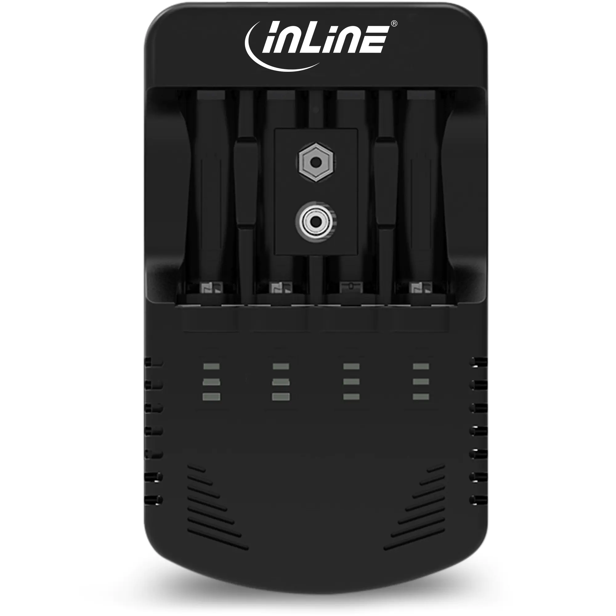 InLine - Batterieladegerät - (für 4xAA/AAA, 1x9V) - 1.5 A