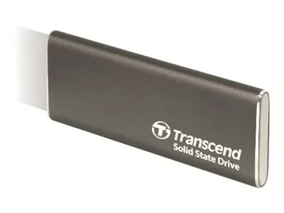 Transcend ESD265C - SSD - 500 GB - extern (tragbar) (USB-C Steckverbinder) - 256-Bit-AES - Iron Gray Transcend ESD265C - SSD - 500 GB - extern (tragbar) (USB-C Steckverbinder) - 256-Bit-AES - Iron Gray