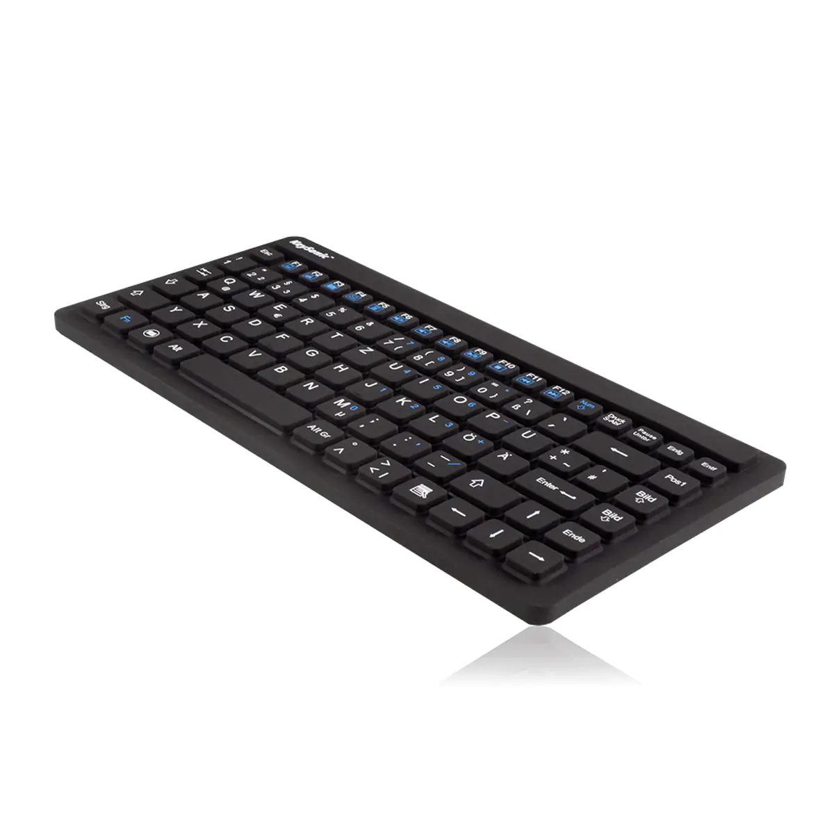 KeySonic KSK-3230IN (DE) Mini-Industrie Tastatur, USB, schwarz, wasserdicht IP68, Mini, Kabelgebunden, USB, QWERTZ, Schwarz