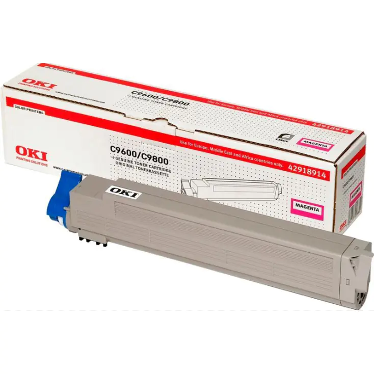 OKI - Magenta - Original - Tonerpatrone - für C9600dn, 9600hdtn, 9600hn, 9600n, 9650dn, 9650hdn, 9650hdtn, 9650n, 9800hdn, 9800hdtn