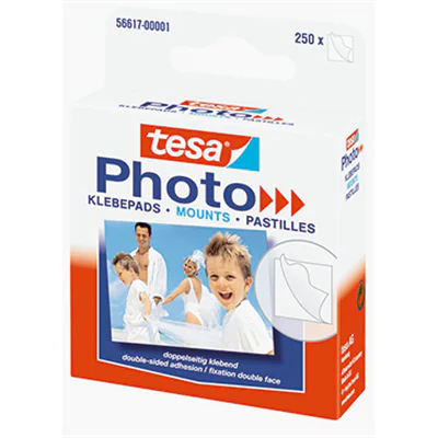 tesa Klebepad Photo 56617-00001 12x13mm weiß 250 St./Pack tesa Klebepad Photo 56617-00001 12x13mm weiß 250 St./Pack