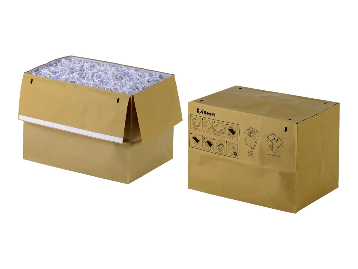 Rexel Abfallsack 2102441 50l RC Papier 50 St./Pack. Rexel Abfallsack 2102441 50l RC Papier 50 St./Pack.