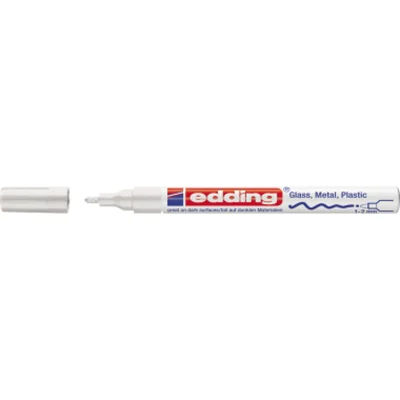 edding Permanentmarker creative 751 4-751-9-049 1-2mm Rundspitze weiß edding Permanentmarker creative 751 4-751-9-049 1-2mm Rundspitze weiß