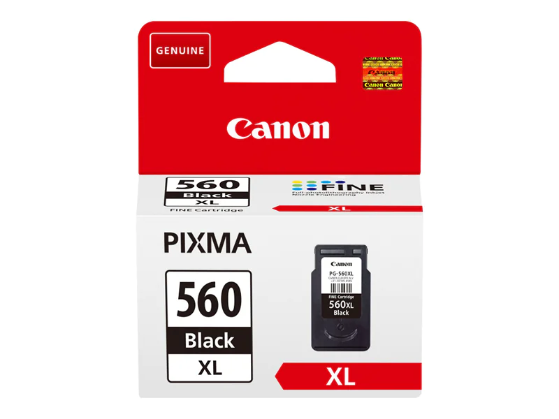 Canon PG-560XL - Schwarz - original - Tintenpatrone - für PIXMA TS5350, TS5351, TS5352, TS5353, TS7450, TS7451 Canon PG-560XL - Schwarz - original - Tintenpatrone - für PIXMA TS5350, TS5351, TS5352, TS5353, TS7450, TS7451