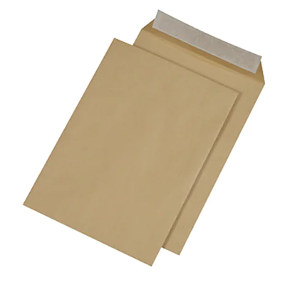 MAILmedia Versandtasche DIN C4 229 x 324 mm (B x H) ohne Fenster 110g/m² mit Haftklebung Natronpapier braun 250 St./Pack. MAILmedia Versandtasche DIN C4 229 x 324 mm (B x H) ohne Fenster 110g/m² mit Haftklebung Natronpapier braun 250 St./Pack.