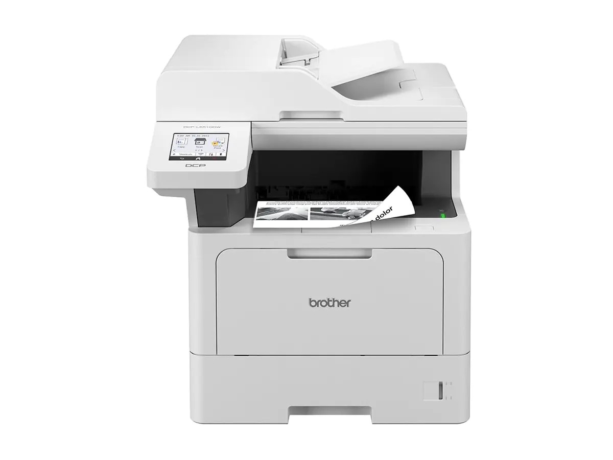 Brother MFC-L5710DN - Multifunktionsdrucker - s/w - Laser - Letter A (216 x 279 mm)/A4 (210 x 297 mm) (Original) - A4/Legal (Medien) - bis zu 48 Seiten/Min. (Kopieren) - bis zu 48 Seiten/Min. (Drucken) - 350 Blatt - 33.6 Kbps - USB 2.0, Gigabit LAN,