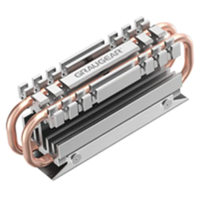 GrauGear G-M2HS06, Kühlkörper/Radiator, Aluminium, Kupfer