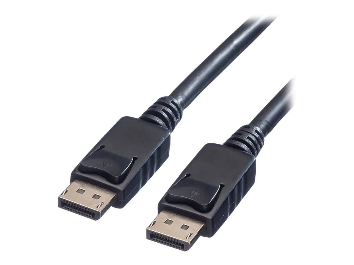 VALUE - DisplayPort-Kabel - DisplayPort (M) bis DisplayPort (M) - DisplayPort 1.2 - 1.5 m - halogenfrei, 4K Unterstützung - Schwarz VALUE - DisplayPort-Kabel - DisplayPort (M) bis DisplayPort (M) - DisplayPort 1.2 - 1.5 m - halogenfrei, 4K Unterstützung - Schwarz