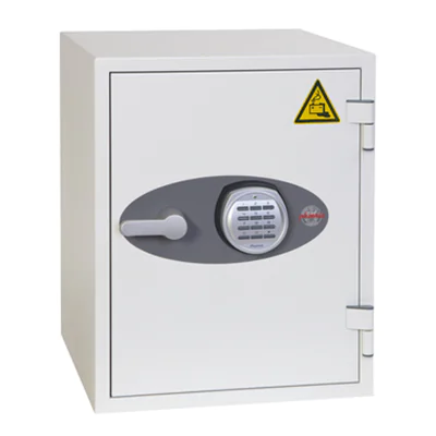 Phoenix Tresor Battery Titan 30 x 41 x 30 cm (B x H x T) Stahl weiß Phoenix Tresor Battery Titan 30 x 41 x 30 cm (B x H x T) Stahl weiß