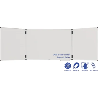 Legamaster Klapptafel UNITE PLUS 150/300 x 100 cm (B x H) Stahl weiß Legamaster Klapptafel UNITE PLUS 150/300 x 100 cm (B x H) Stahl weiß