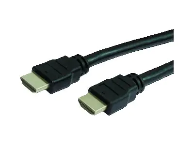 MediaRange - HDMI-Kabel mit Ethernet - HDMI männlich zu HDMI männlich - 1.5 m - Schwarz MediaRange - HDMI-Kabel mit Ethernet - HDMI männlich zu HDMI männlich - 1.5 m - Schwarz