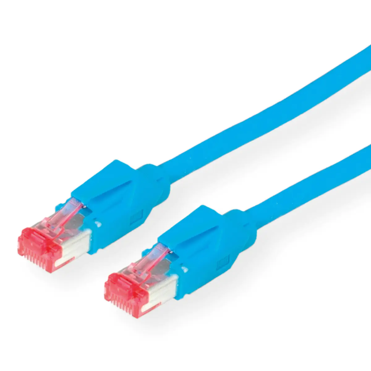 Dätwyler - Patch-Kabel - RJ-45 (M) zu RJ-45 (M) - 2 m - SSTP-Kabel - CAT 6 - halogenfrei - Blau Dätwyler - Patch-Kabel - RJ-45 (M) zu RJ-45 (M) - 2 m - SSTP-Kabel - CAT 6 - halogenfrei - Blau