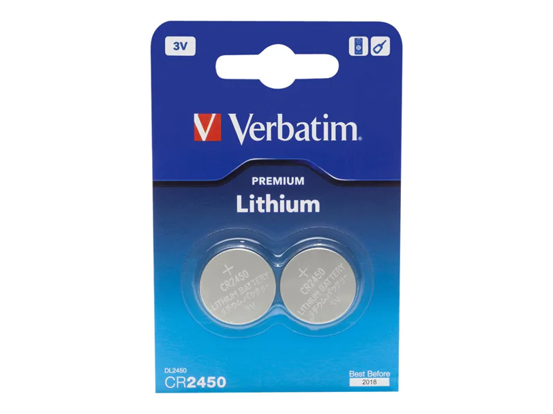 Verbatim Premium - Batterie 2 x CR2450 - Li