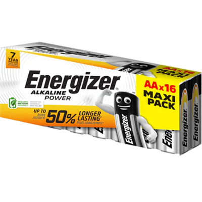 Energizer Batterie E302743800 AA/Mignon/LR6 16 St./Pack. Energizer Batterie E302743800 AA/Mignon/LR6 16 St./Pack.